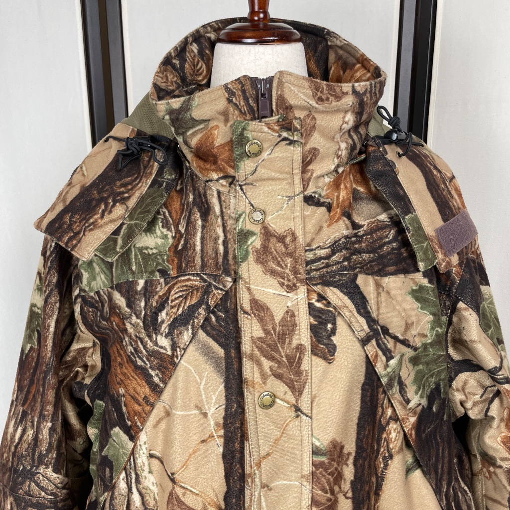 Cabela's Camo Hunting Coat Dry Plus Scentlok Thinsulate Men's Size L Like New!